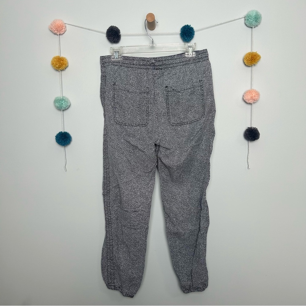 Anthropologie Orana Relaxed Fit Blue and White Joggers - Picture 4 of 8